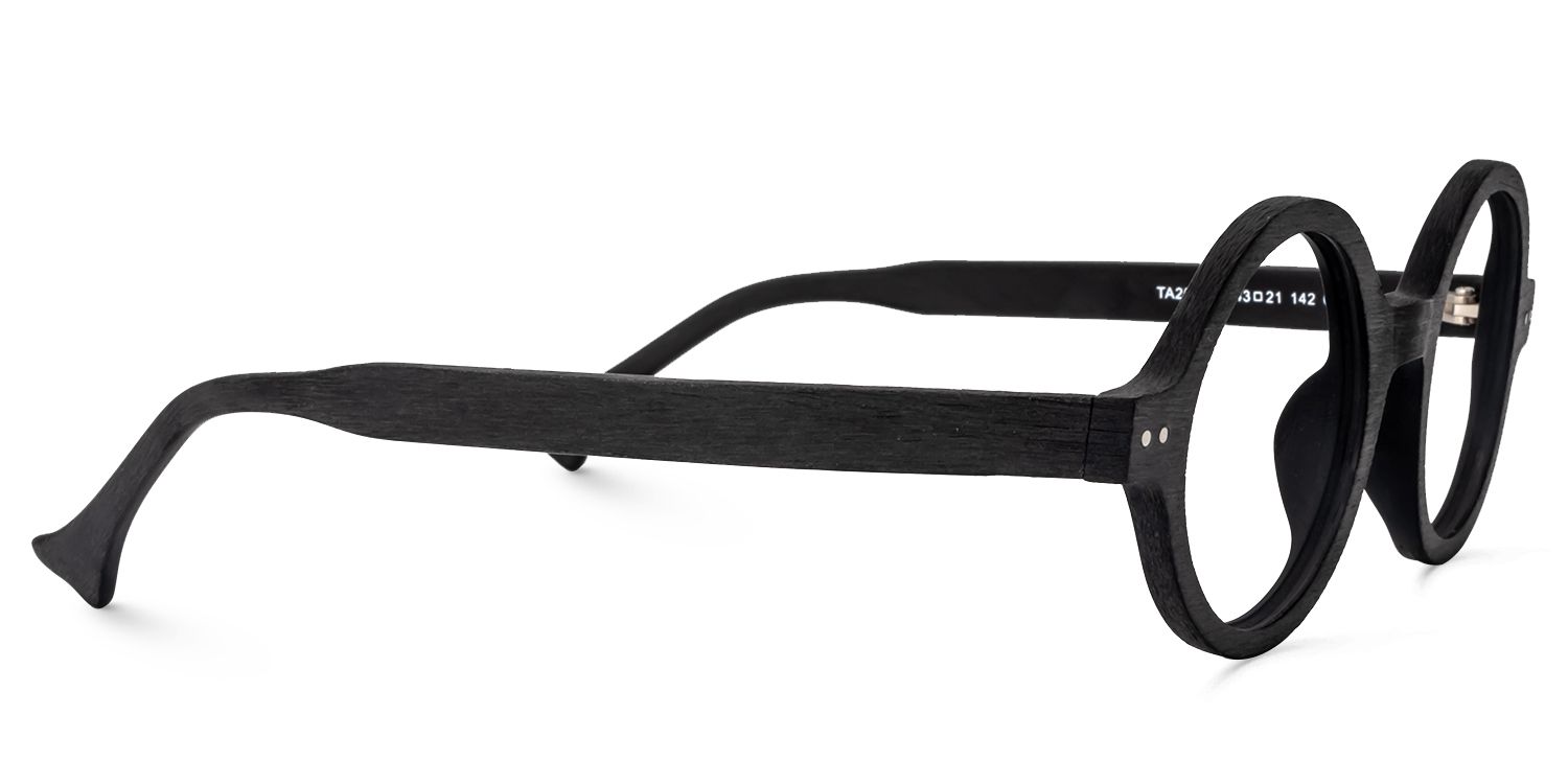 Round Black Glasses | Zeelool Glasses4
