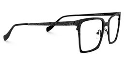 Clare Square Black Glasses4