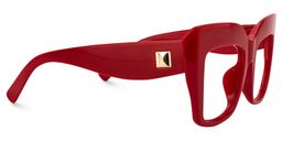 Alberta Cat Eye Red Glasses3