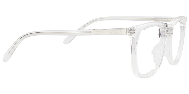 Rectangle Clear Glasses | Zeelool Prescription Glasses4