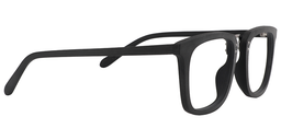 Earle Rectangle Black Glasses4