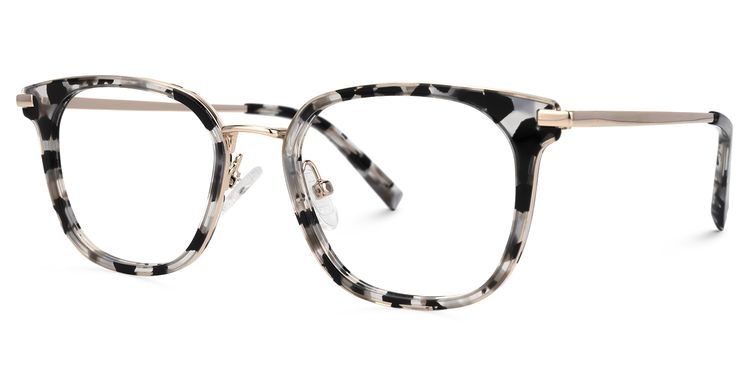 Bradford Square Light-Tortoise Glasses