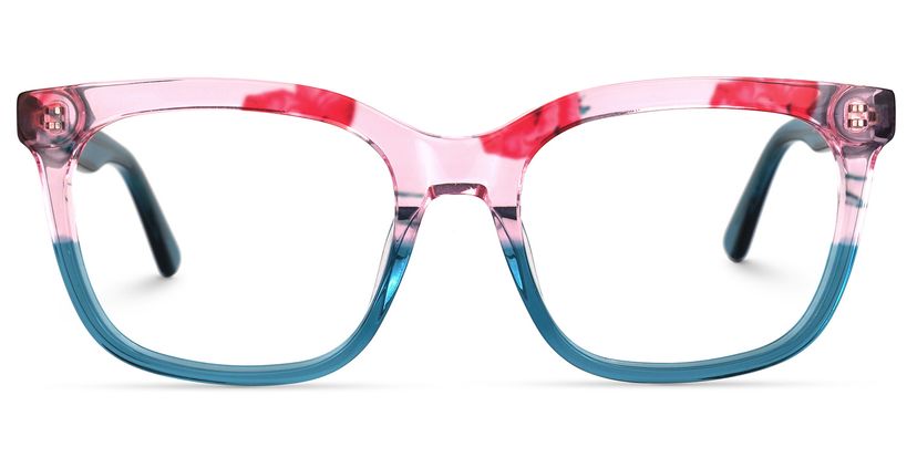 Kriss Square Blue Glasses