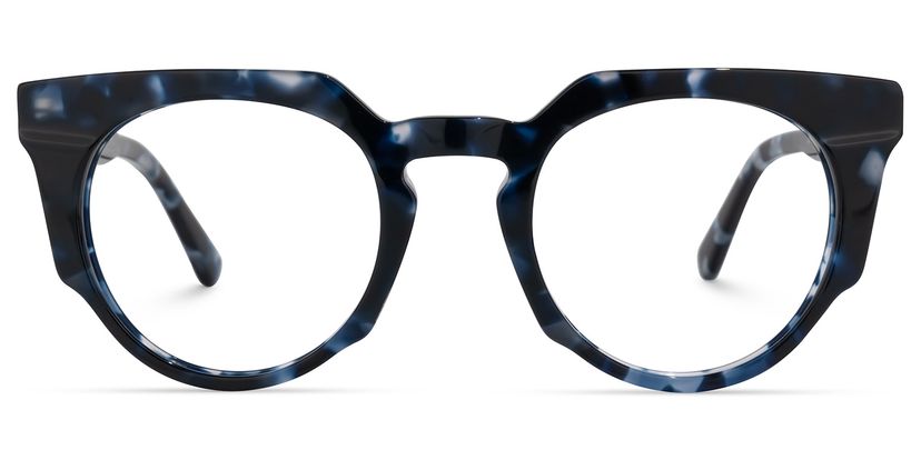 Jenkins Geometric Blue Glasses