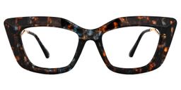 Ferrer Cateye Tortoise Glasses0