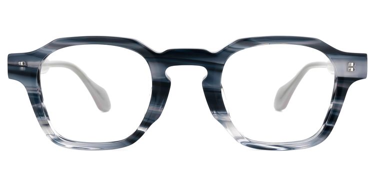 Faedo Square Blue Glasses