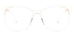 Rokea Square Clear Glasses0