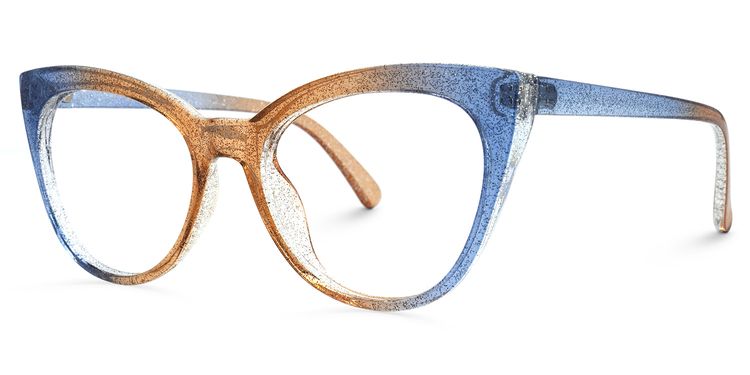 Ellzey Cateye Beige Glasses