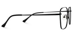 Earlene Square Black Glasses2