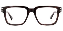 Jennie Square Brown Glasses0