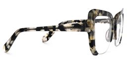 Valencia Cateye Gray-Tortoise Glasses2