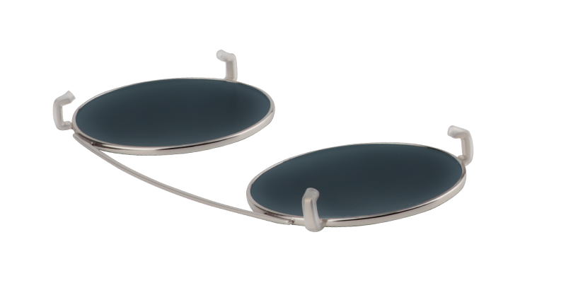 Clip-On Gray Sunglasses | Zeelool Sunglasses6