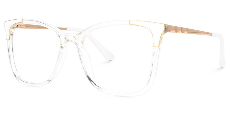Rokea Square Clear Glasses