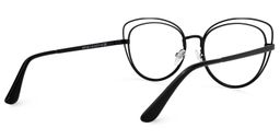Terianna Cateye Black Glasses3