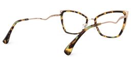 LaRoshia Cateye Green-Tortoise Glasses3