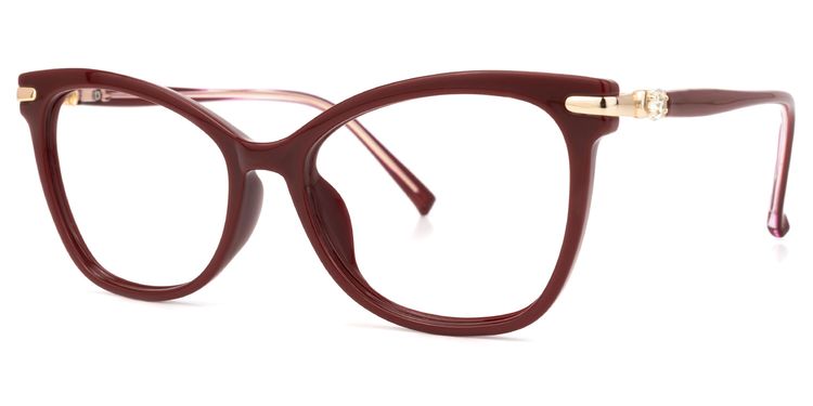 Meicy Cateye Red Glasses