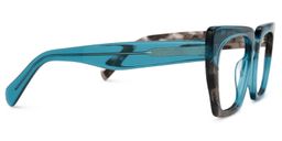 Dwana Square Blue Glasses2