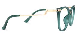 Toradger Cateye Green Glasses2