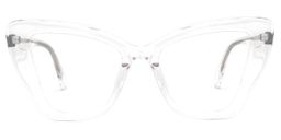 Roldan Cateye Clear Glasses0
