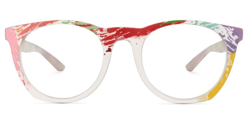 Edmary Round Multicolor Glasses