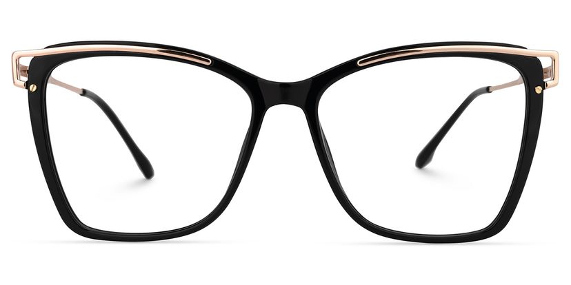 Krystle Square Black Glasses