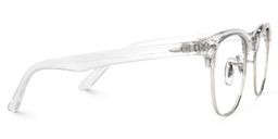 Hacker Browline Clear Glasses2