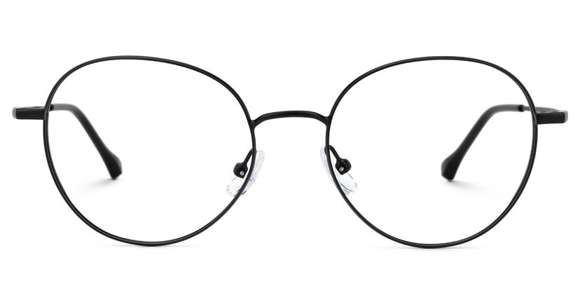 Renee Round Black Glasses