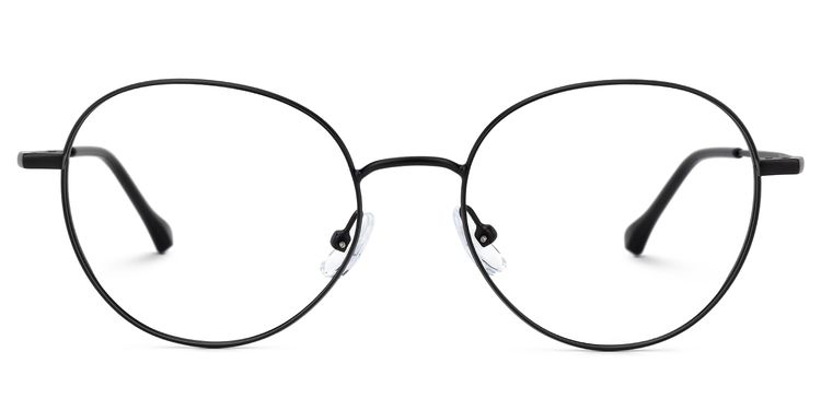 Renee Round Black Glasses
