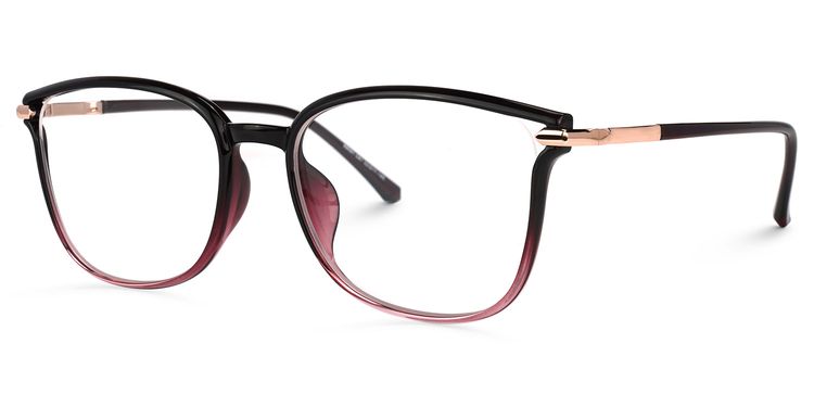 Mander Square Pink Glasses