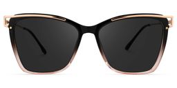 Krystle Multicolor Square Sunglasses0