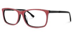 Seabrooks Square Red Glasses1