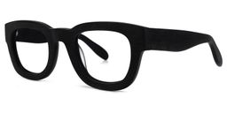 Jalitha Black Rectangle Glasses1