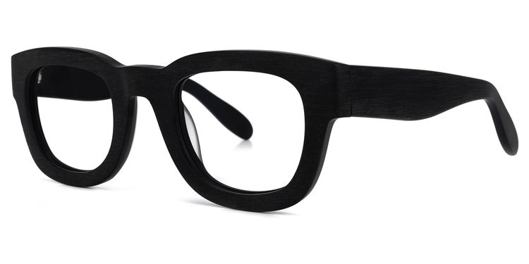 Jalitha Black Rectangle Glasses