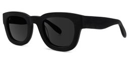 Jalitha Black Rectangle Sunglasses1