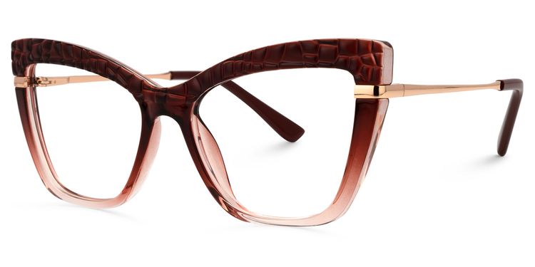 Carjohn Cateye Red Glasses
