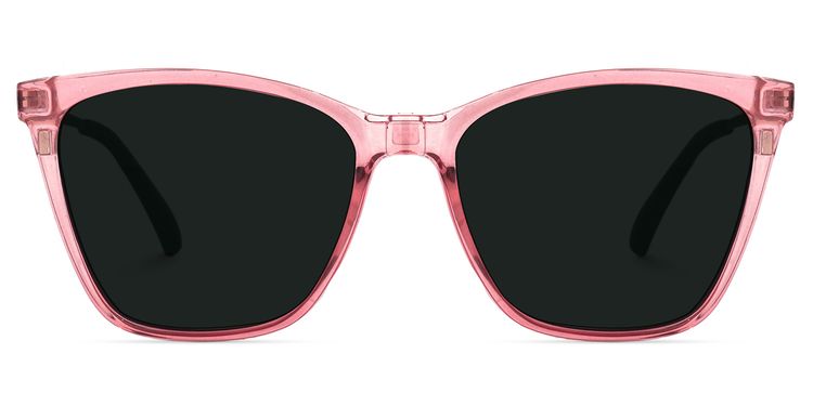 Curtina Clip-on Pink Glasses