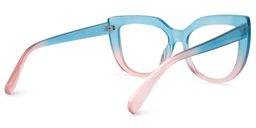 Snead Cateye Blue Glasses3