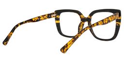 Brenda Square Black Glasses4