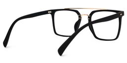 Shumac Square Black Glasses3