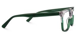 Kriss Square Green Glasses2