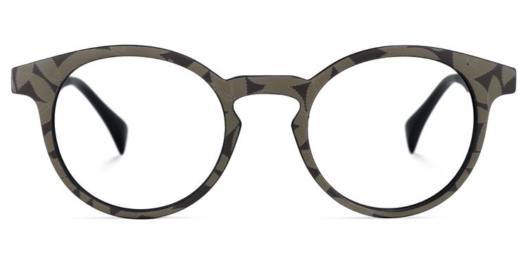 Street-Artist Round Artichoke Glasses