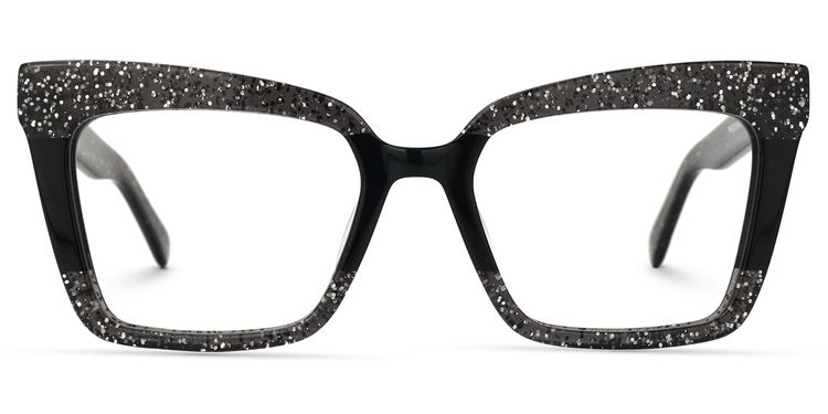 Akers Cateye Black Glasses