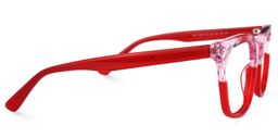 Kriss Square Red Glasses2