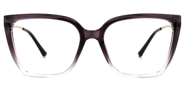 Tanisha Square Purple Glasses