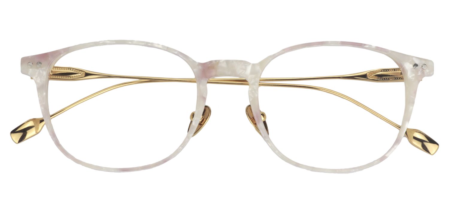 Rectangle White Glasses | Zeelool Glasses1