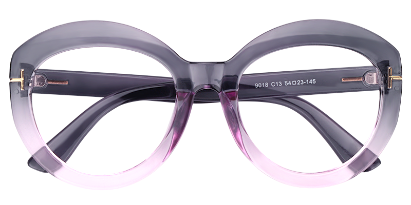 Cateye Light Purple Glasses | Zeelool Eyeglasses Online1