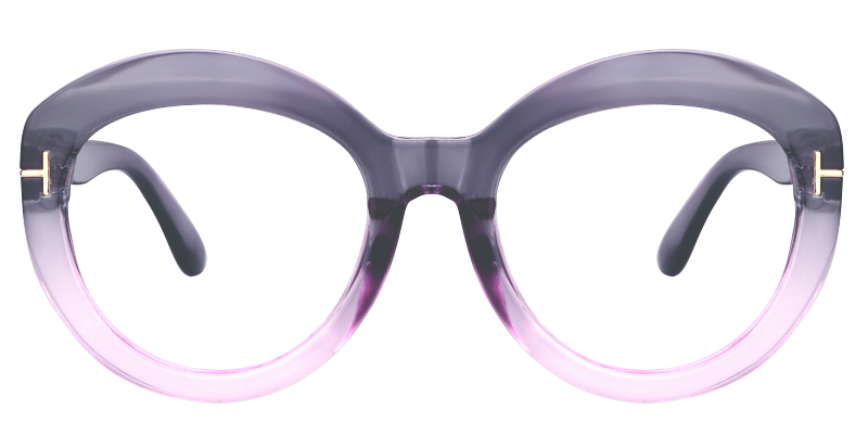 Cateye Light Purple Glasses | Zeelool Eyeglasses Online0