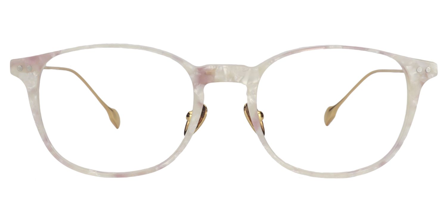 Rectangle White Glasses | Zeelool Glasses0