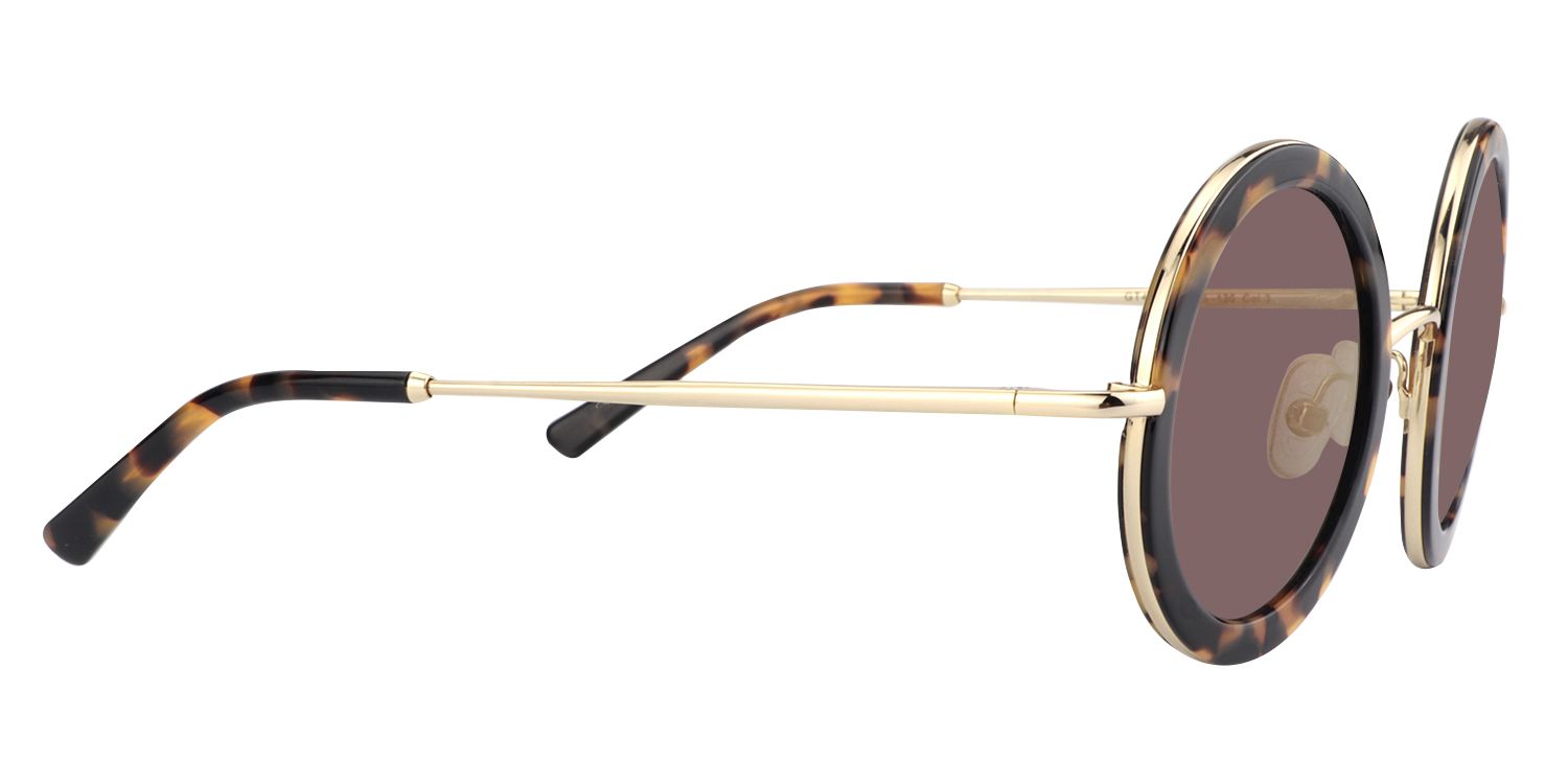 Round Tortoise Sunglasses | Zeelool Sunglasses3