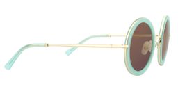 Suzanne Round Green Sunglasses2